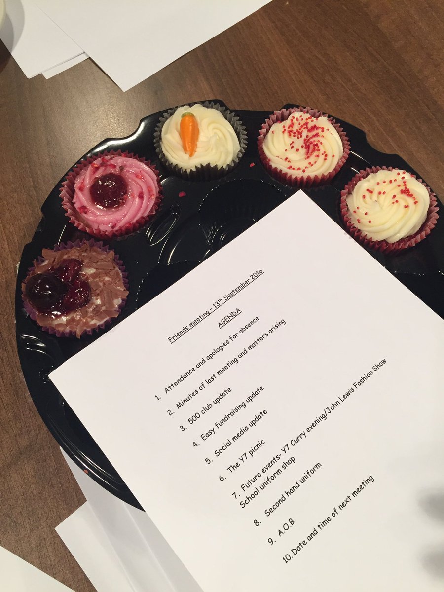 The Friends committee meeting is in full swing!