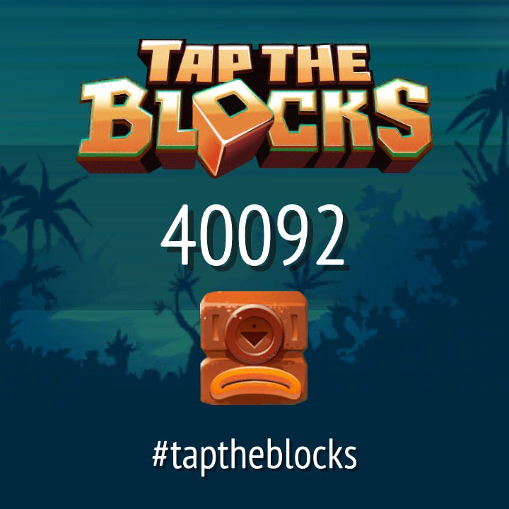 pancheneok's tweet photo. I've scored 40092 points in #taptheblocks on #iOS! Can you beat my score? https://t.co/UixcyUROVK https://t.co/cOALgP8IOy