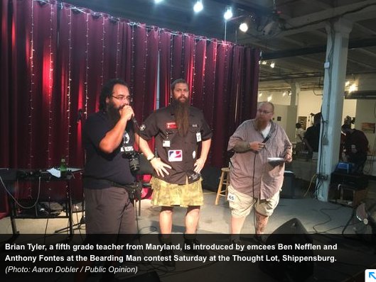 myfeasog's tweet photo. Bearding Man events draws over 65 hirsuite competitors https://t.co/ab1PVsyHcn #feasog #growabeard #beardingman https://t.co/jotau0vywX