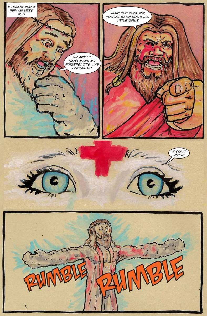 deanhaspiel's tweet photo. Verse 6 of GOD SLAP by David Trustman @godslapcomic (&amp; me) is up for free! https://t.co/uiwWsiXIOf https://t.co/RX3ReDDx3b