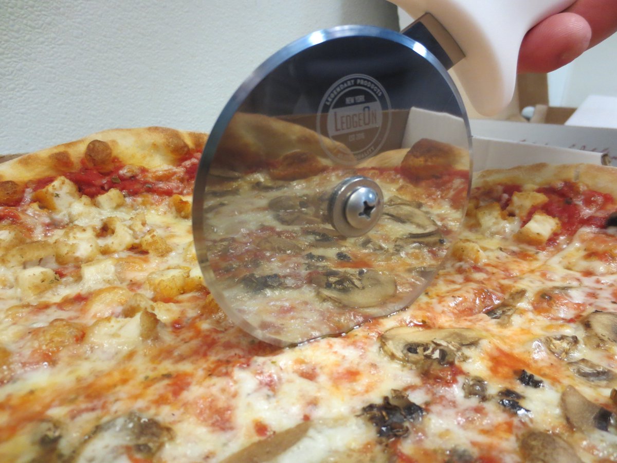 LedgeON's tweet photo. Tired of the old pizza cutter?  Check out LedgeON's cutter, on sale now @ Amazon
https://t.co/9c0XTRheaR  https://t.co/IUYdrafK05