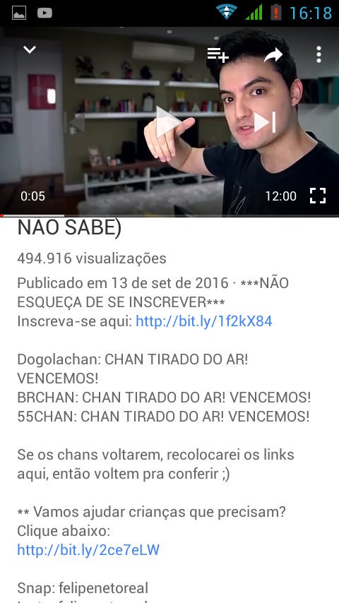 Giovanebritor's tweet photo. @felipeneto  você e foda ,graças a você acabamos com esses sites lixos !! https://t.co/MbdaJmoxzg