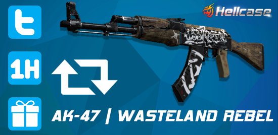 FAST GIVEAWAY
1) FOLLOW <a href="/hellcasecom/">Hellcase🔥</a>
2) RETWEET THIS POST
3) WAIT 1 HOUR