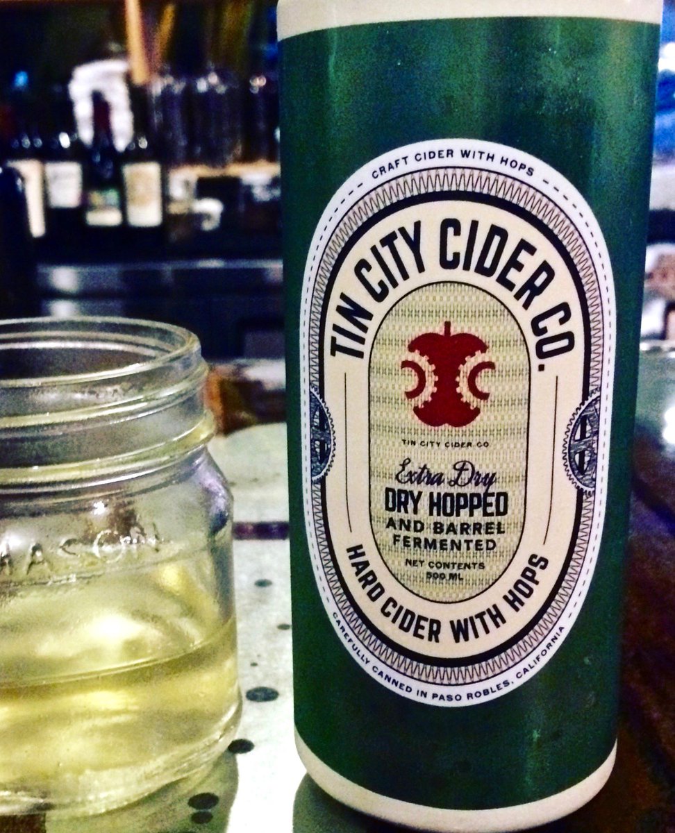 Excited to announce! - Tin City Cider Co. will pour their hip hard #cider at <a href="/grapes_grains/">Grapes & Grains Fest</a>. tincitycider.com