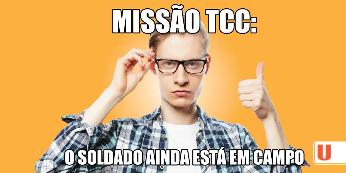 uninorte's tweet photo. E a missão TCC como tá? Corre soldado! Falta pouco para finalizar. #TáAcabando #VocêÉForte #VaiConseguir https://t.co/xPflZ2xIuu