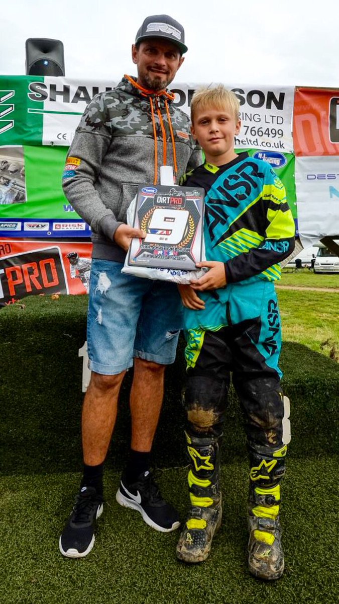 PaulHarkness2's tweet photo. Top 10 finish for Finlay #26 on the @gbsltd KTM at the British junior cup, big thanks to @GBSNicky #support https://t.co/Jmchc87Ds0