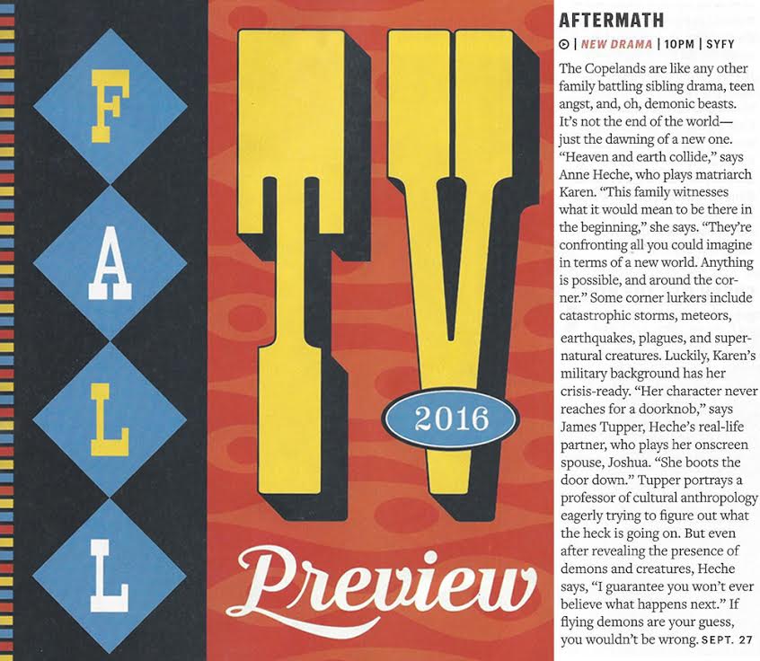 AftermathTV's tweet photo. .@EW gave us a nice shoutout in their Fall TV Preview! Only 2 more weeks till #AftermathSeries! https://t.co/RQVVqDLxEP