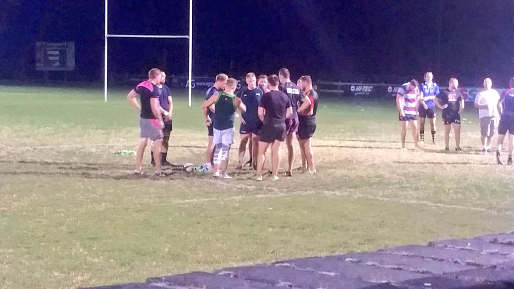 Tuesday night training #SouthendRugby