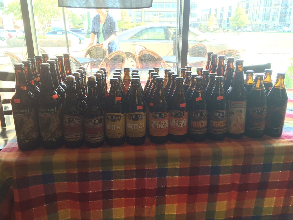 SaraSmuttynose's tweet photo. See you @THEWINEHARVEST tonight for some rare @smuttynosebeer and @Smuttlabs #BeerVault bottles! https://t.co/TcBeLhEdX7