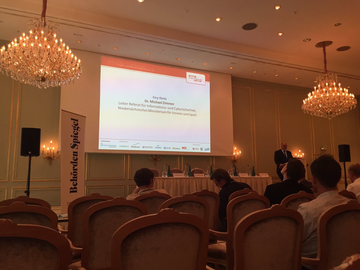 vickyse_'s tweet photo. #ITSecurity Congress #Pits2016 #Adlon -let's talk about cyber security in Germany https://t.co/AHMtZ5gG1p