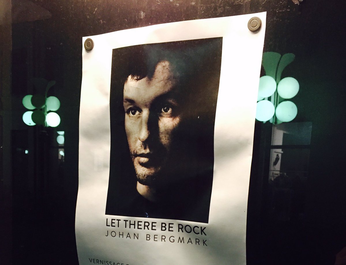 CloseUpPR's tweet photo. Summer evening in good company & fantastic #PhotoExhibition #LetThereBeRock by #JohanBergmark @HiltonStockholm https://t.co/cxY8ORWODv