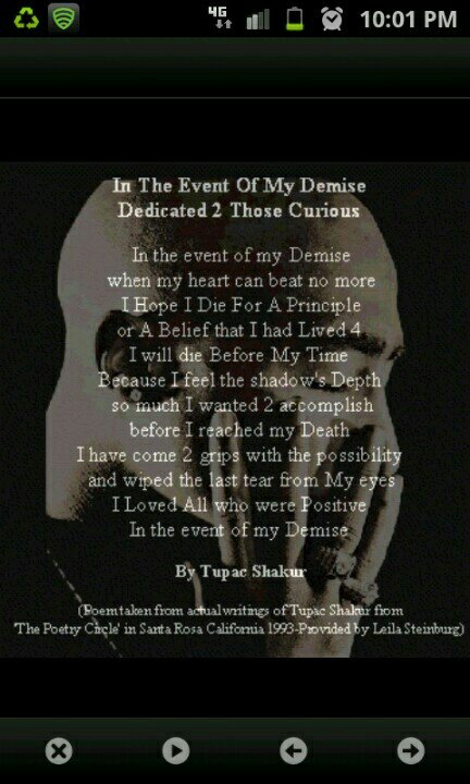 wglennhayes's tweet image. RIP Tupac...20 Years gone...#InTheEventOfMyDemise