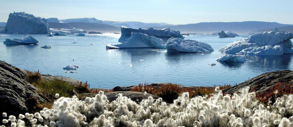 LePoint's tweet photo. Fonte des glaces sans précédent au Groenland https://t.co/w9mwIWyxpb https://t.co/qyNyfvF4Wr