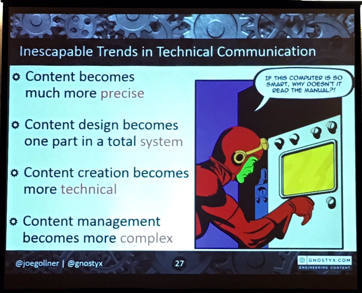 LShafiee's tweet photo. Escalating complexity cannot be avoided, but it can be managed. #content4 #cidmbp16 https://t.co/MP30hjV7eQ