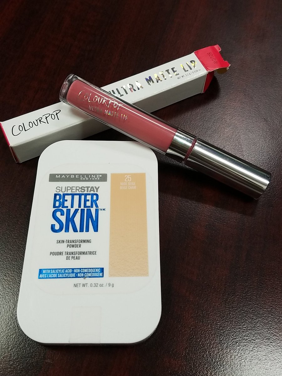 post_rebecca's tweet photo. @Influenster #editat8 how I always keep my look together! @ColourPopCo @Maybelline #betterskin https://t.co/nblKiEbgg6