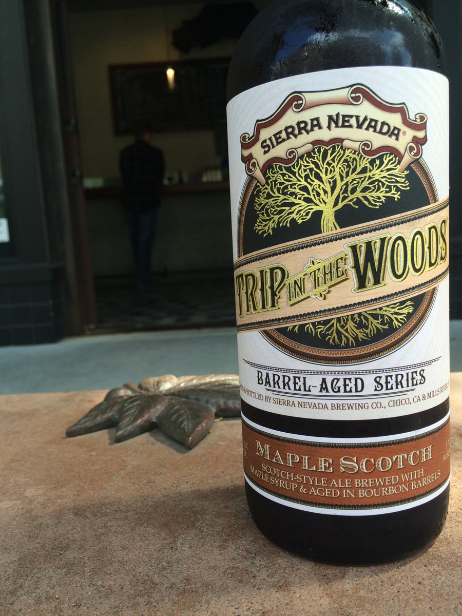 If you need some #TuesdayMotivation we just got another shipment of Barrel-aged Maple Scotch Ale! #barrelaged #beer