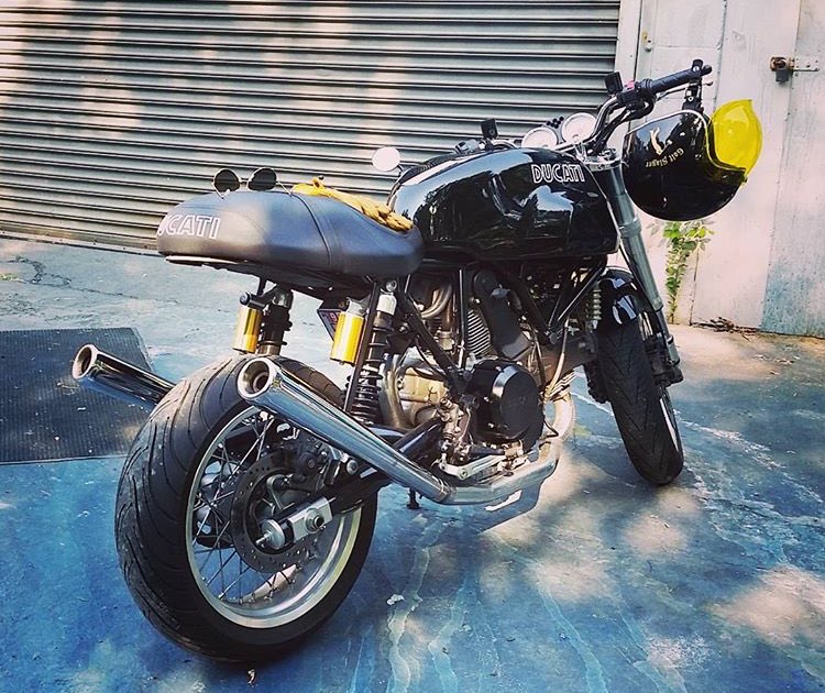 At the end of the day. #sportclassic #ducati #caferacer #sport1000 #gt1000 #paulsmart #ducatilover
