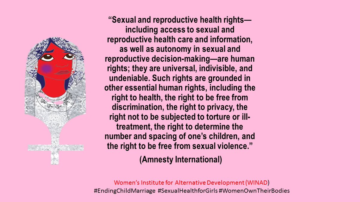 WINAD1999's tweet photo. @PSICarib @holeiswhole Excavating the issues associated with child marriage and women's health.#ChildMarriageIsAbuse https://t.co/miqSR1LG8v