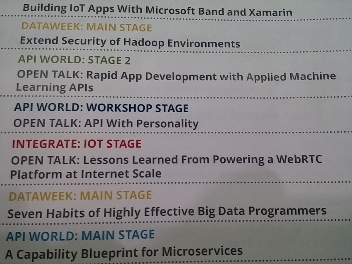 oneatlas's tweet photo. rapid app dev ml apis #apiworld16 @apiworld stage 2 pics below https://t.co/zlakn62Yxl