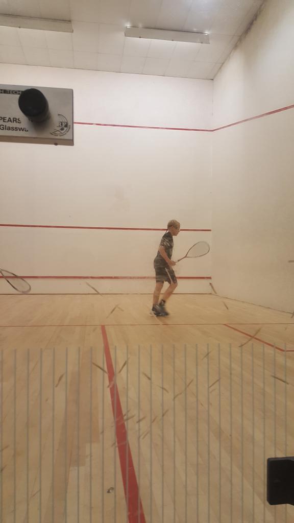 PrestatynSquash's tweet photo. Will Silvester on court at the first match of the season #letswintheleague https://t.co/ibkdo3A4wu