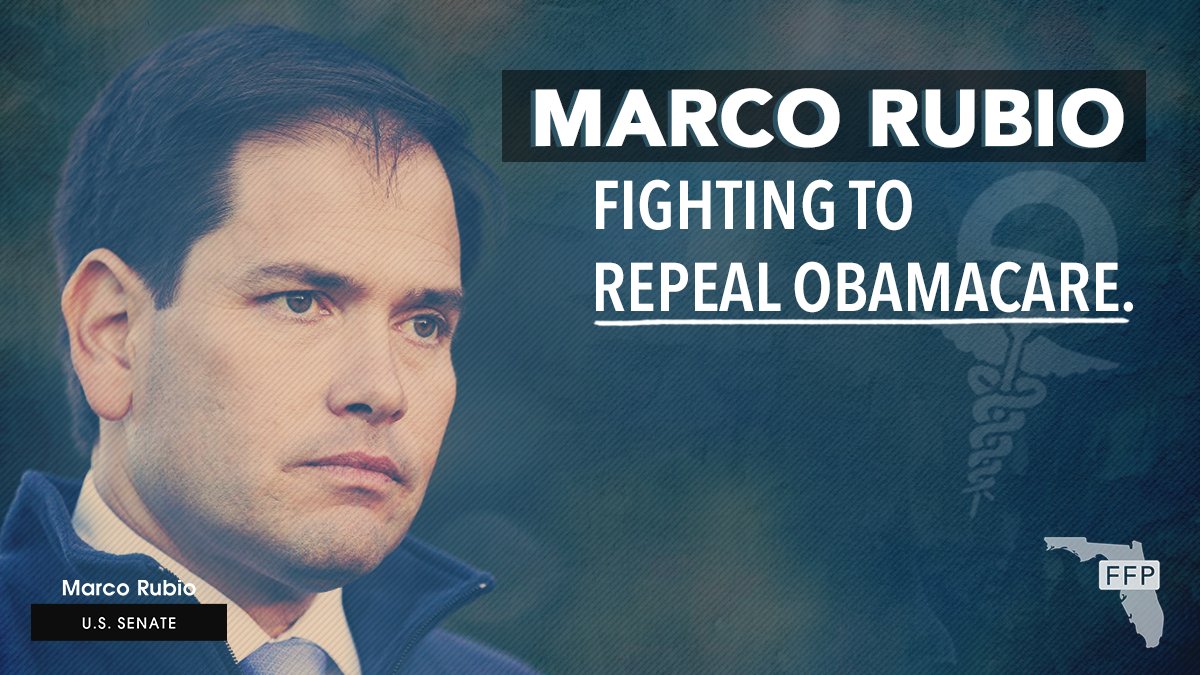 flfirstproject's tweet photo. Marco Rubio is fighting to make health care more affordable and end skyrocketing rates and dropped policies. #VoteRubio #FLSen https://t.co/o84w1j7D39
