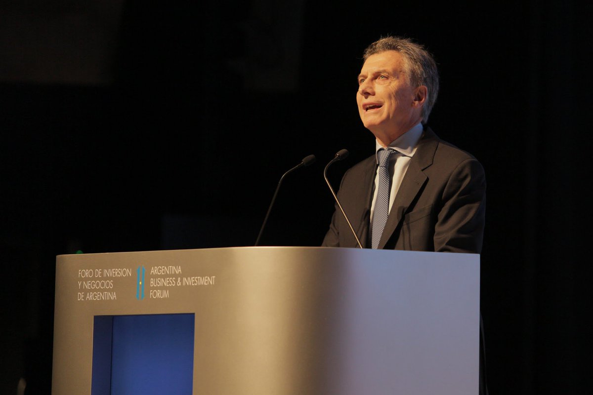 RichardAttiasAs's tweet photo. We are excited to be at the first-ever Argentina Forum! Mauricio Macri welcomed the world to #Argentina https://t.co/sKC1vwxtfH