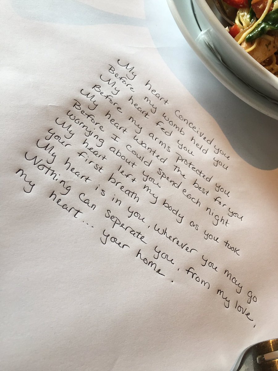 bellesnotes's tweet photo. Lunch table writings. Inspired by my children. Those born of me and of my heart. #writeyourselfalive #writing https://t.co/TSMZBODttv