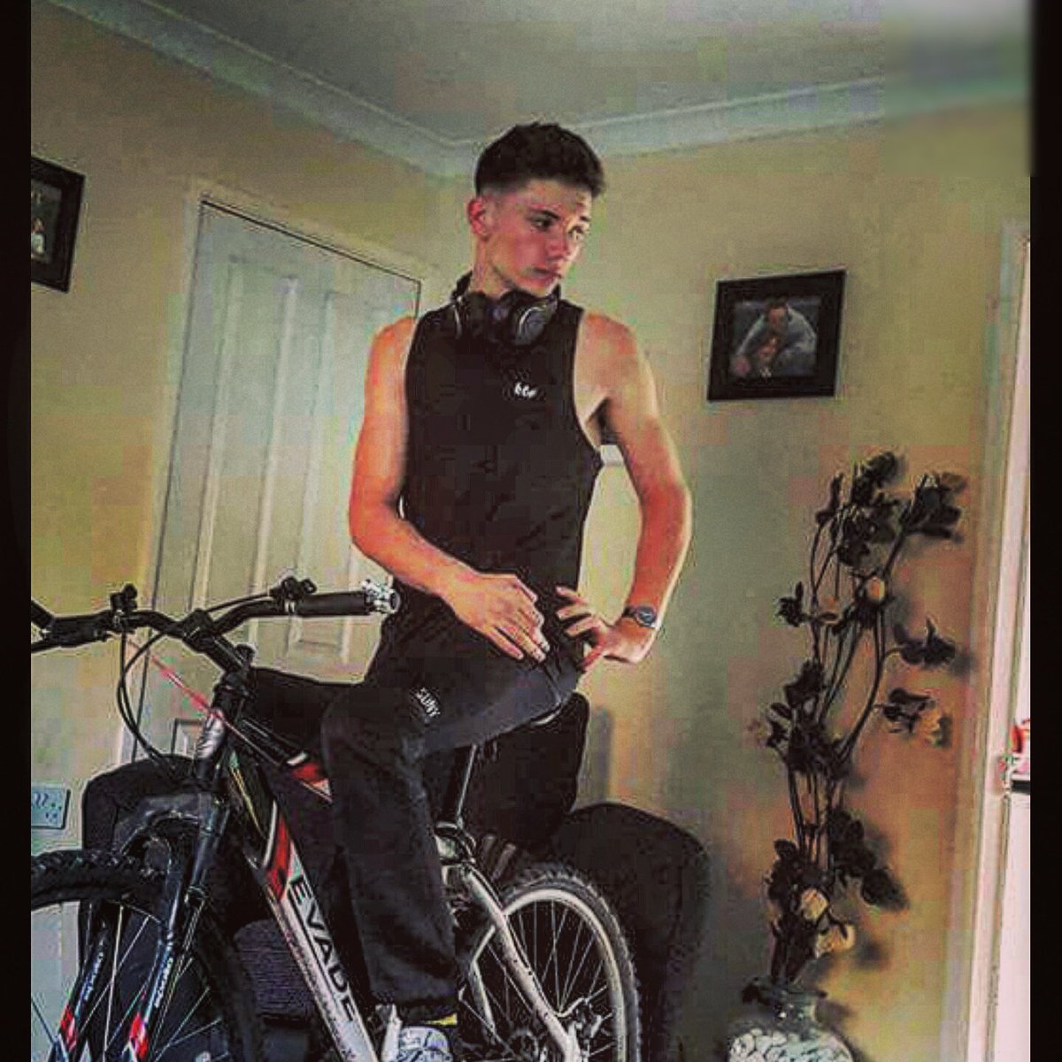 "Been biking for years" /mom took