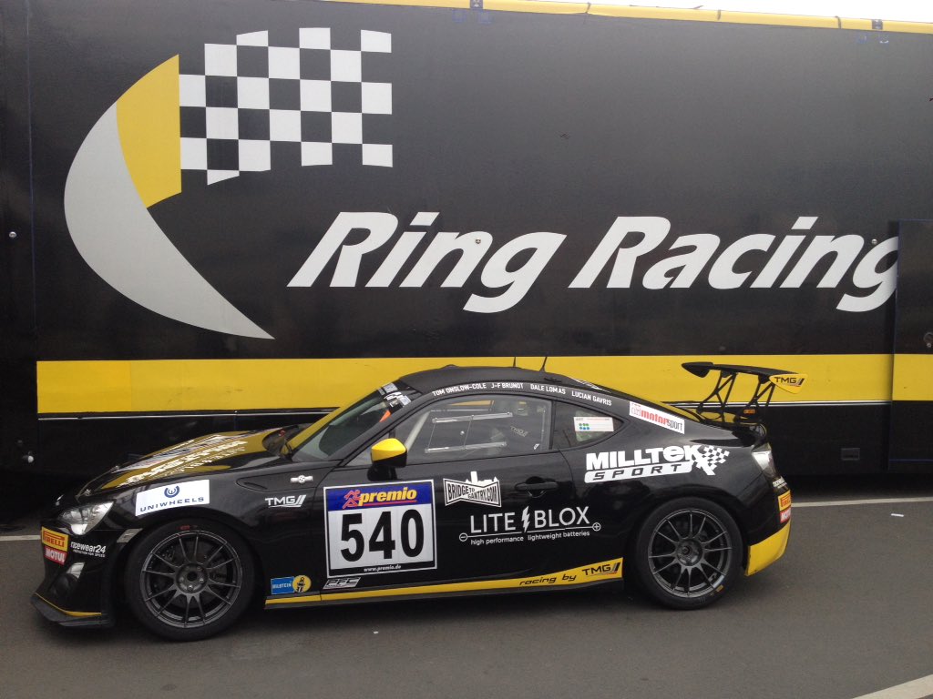 Toyota GT86 Cup. Car is ready for race. #ringracing #gt86 #vln
