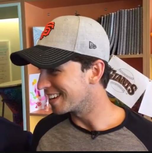 KCBSRadio's tweet image. #BusterPosey, #DickVitale beg for child cancer research funds. cbsloc.al/2cE1ejV