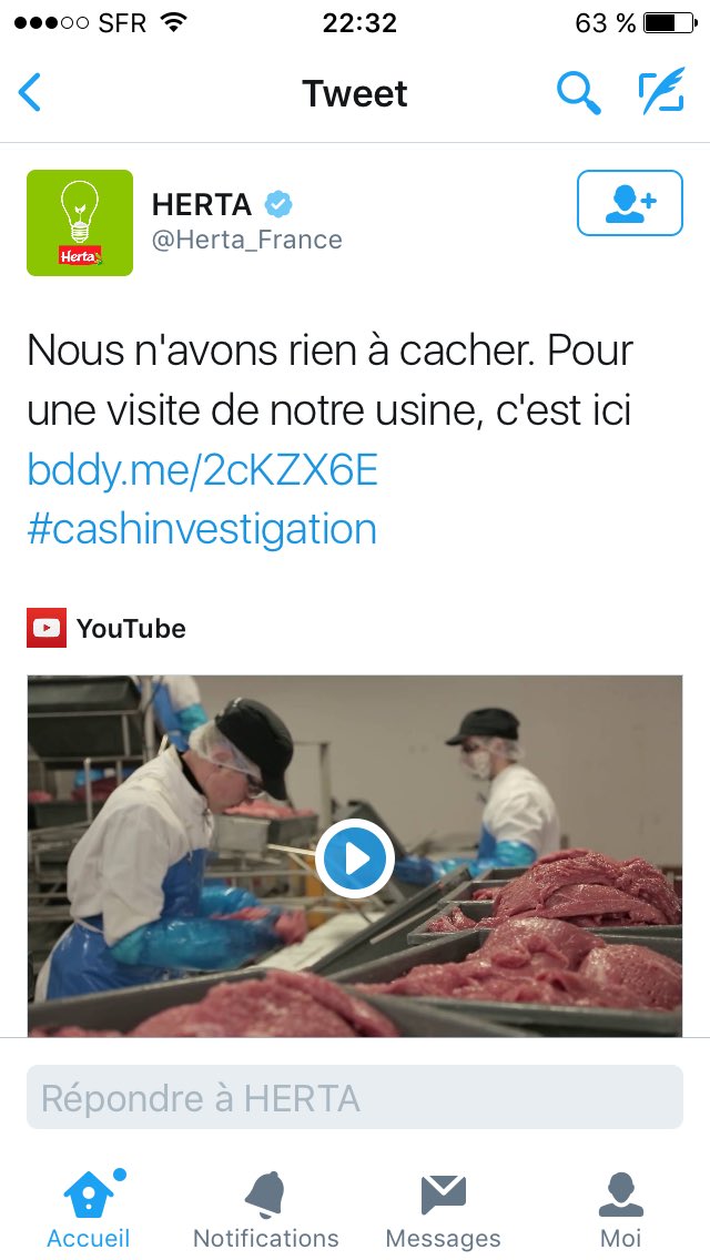 surexxposure's tweet photo. @Herta_France ouvre ses portes mais pas aux #journalistes #cashinvestigation https://t.co/6NkWYHqvPV