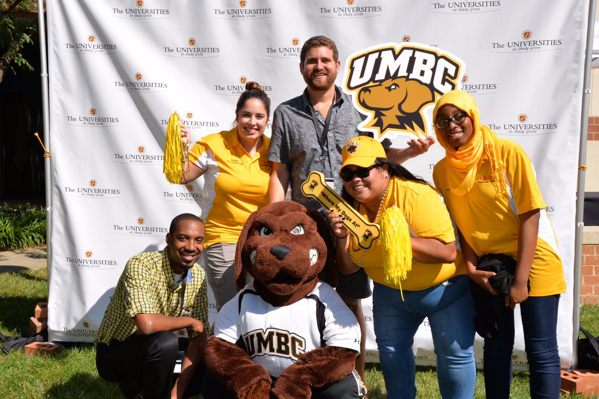UatShadyGrove's tweet photo. .@TrueGrit66 Thank you for coming to the #USGFEST and representing @UMBC! https://t.co/5A44YAC4Vb