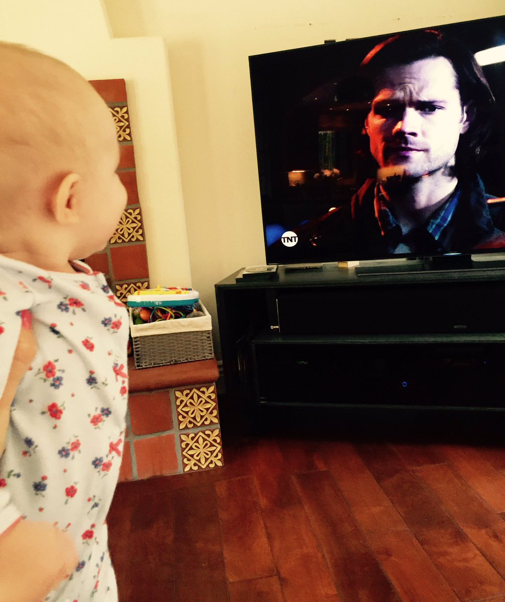 scrappysheppard's tweet photo. Hello Uncle Jared! Happy #SupernaturalDay #babysheppard @jarpad 😊 https://t.co/innnstwciy