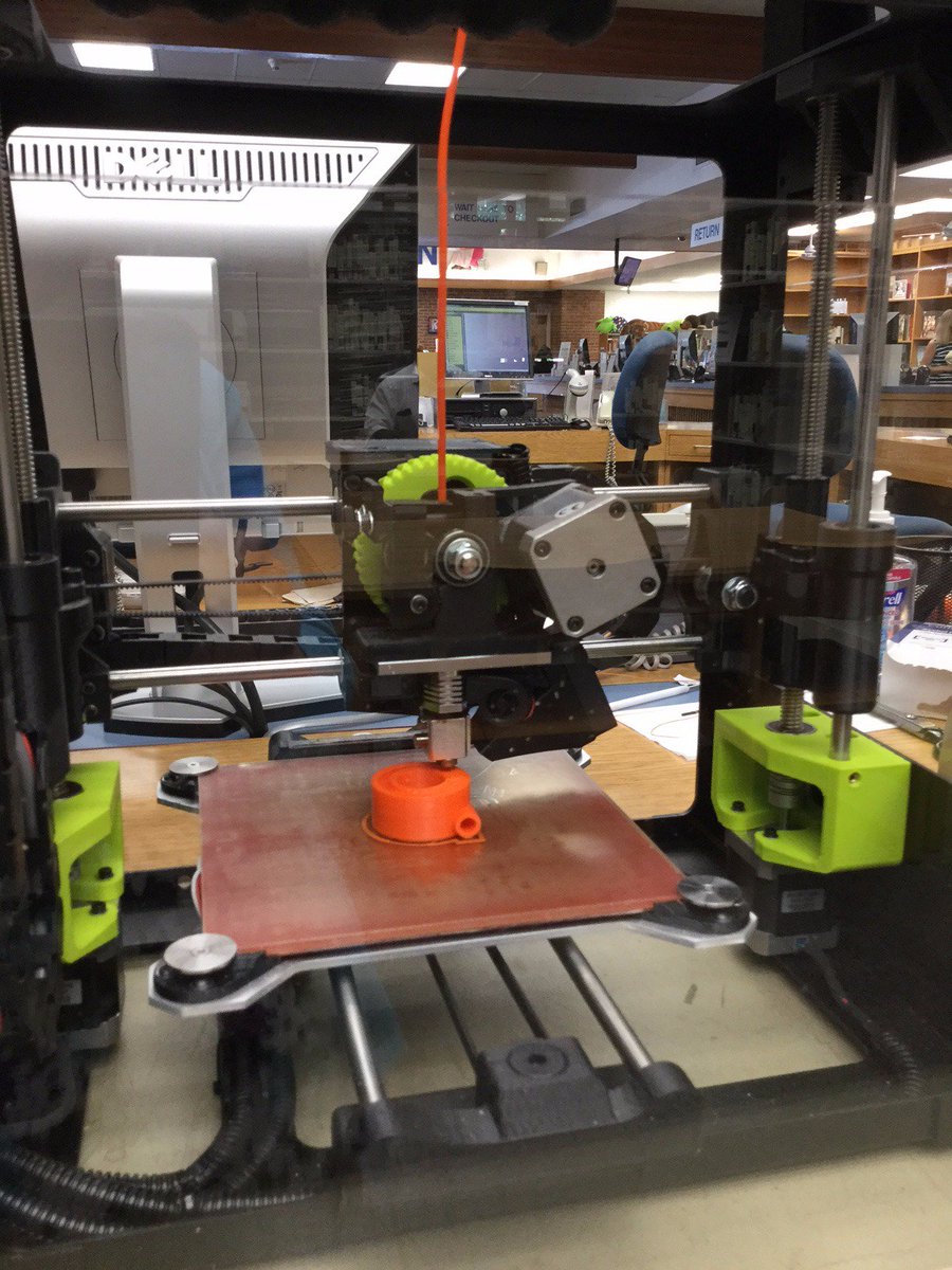 aacpl's tweet photo. Our first #3DPrint job for a customer at #AnnapolisLibrary! Learn more: https://t.co/vRO69GFRac https://t.co/jqHfPOHGXq