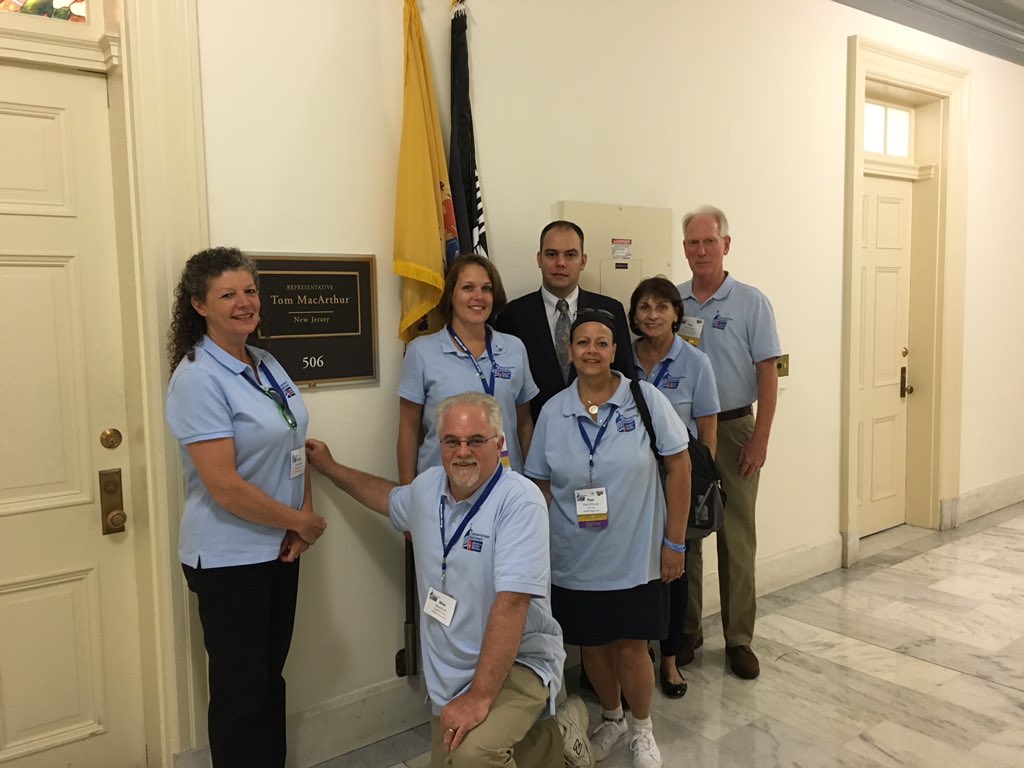 ACSCANNJ's tweet photo. Great mtg today w/ @RepTomMacArthur's staff on #CancerMoonshot, #PCHETA & #RBCCSA! Thank you!
#CancerLobbyDay https://t.co/FLV2lNoYlU