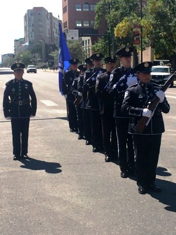 Our Honor Guard is "Top Notch"! Representing Thornton this past weekend
@ColoradoRemembers911 event in Denver.