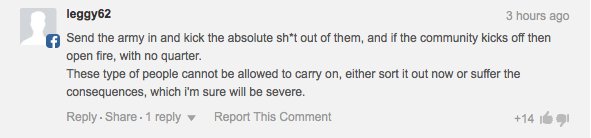 Using the Army for the slaughter of women and children? Not an issue for the DE readership...shr.gs/cCCFpKY