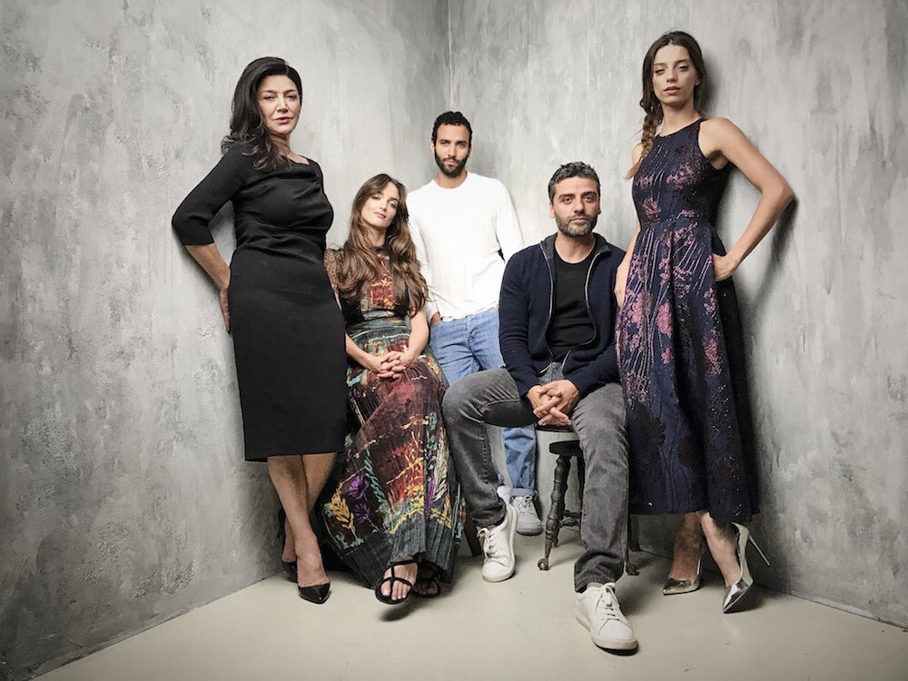 SAghdashloo's tweet photo. The Promise cast, beautifully captured... https://t.co/SLmb4AXtga