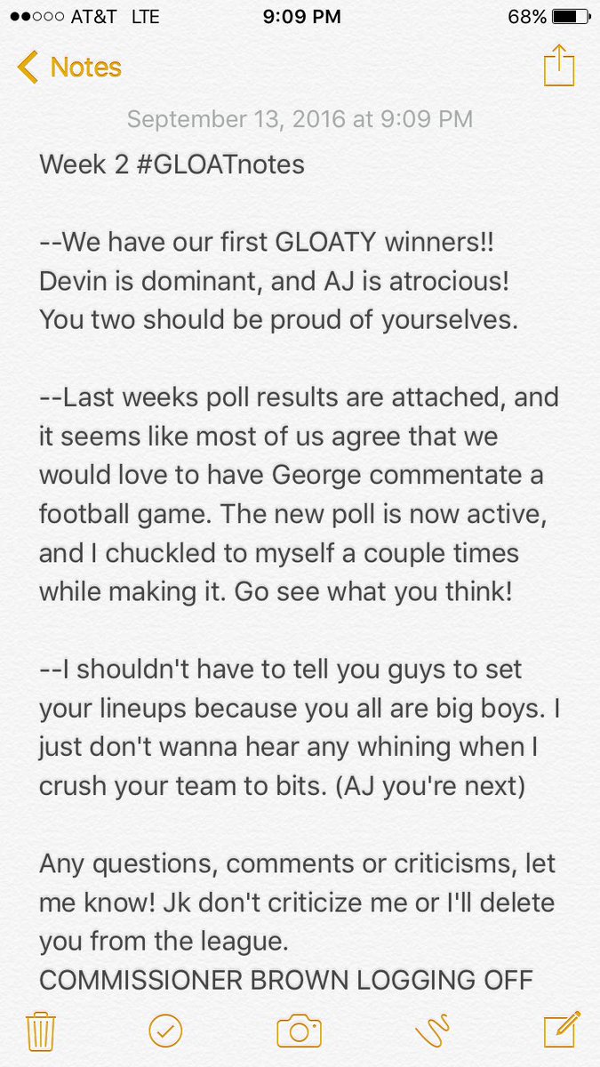 Cbthr33's tweet photo. @jstephenson33 @QuinnEssential7 @DevinWyatt5 @GypsyMaster @CuriousGe0rge23 @atrain1528 #GLOATnotes.. Dunnin the hype https://t.co/ZzSMddeAZ9