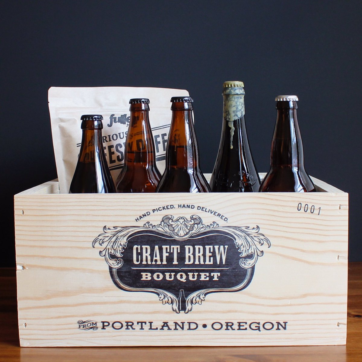 Craft Brew Bouquet is now live!!! Exclusively in Portland, OR. #beergift