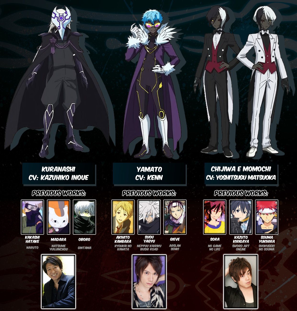 Sousei no Onmyouji on X: New characters for the anime Sousei no