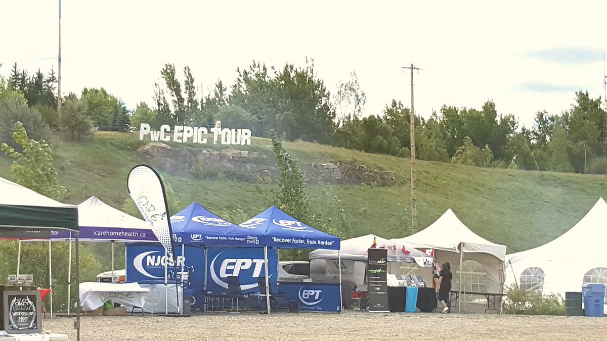 TreeHugSkincare's tweet photo. Warming up at PwC Epic Tour https://t.co/6My9xMHKkM