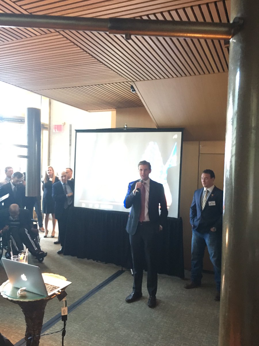 nedryun's tweet photo. Eric Trump making an appearance. https://t.co/vyfkGHXgnP