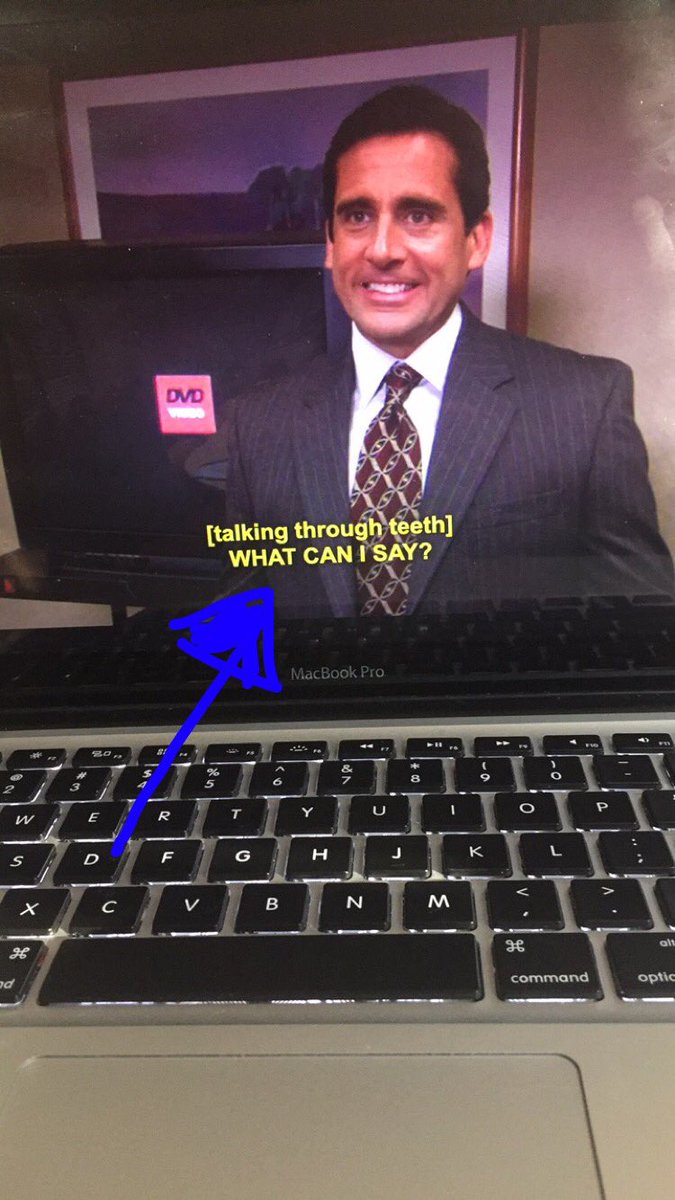 ashleyryan428's tweet photo. Closed captioning is a great example of a mid-tech device that can help people watch their favorite shows! #uga_at https://t.co/EXFDXntWh6