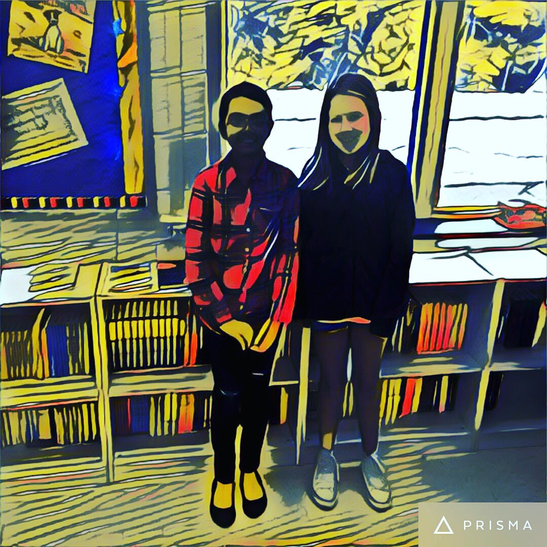 haseltineclass's tweet photo. Ss asked to organize library. These 2 Ss were in charge of multiple books. I'm amazed at what they did in 1 hour! https://t.co/rVgbP17N7s