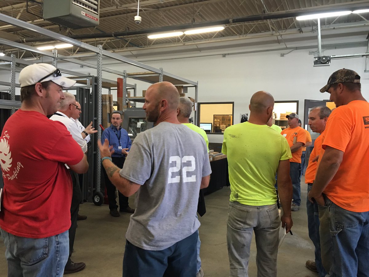 TheWeitzCompany's tweet photo. #ContinuingEd at #WeitzIA Master's training at Walsh Door & Hardware. Thanks, Walsh, for #educating & hosting us! https://t.co/6hRYPuJlGg