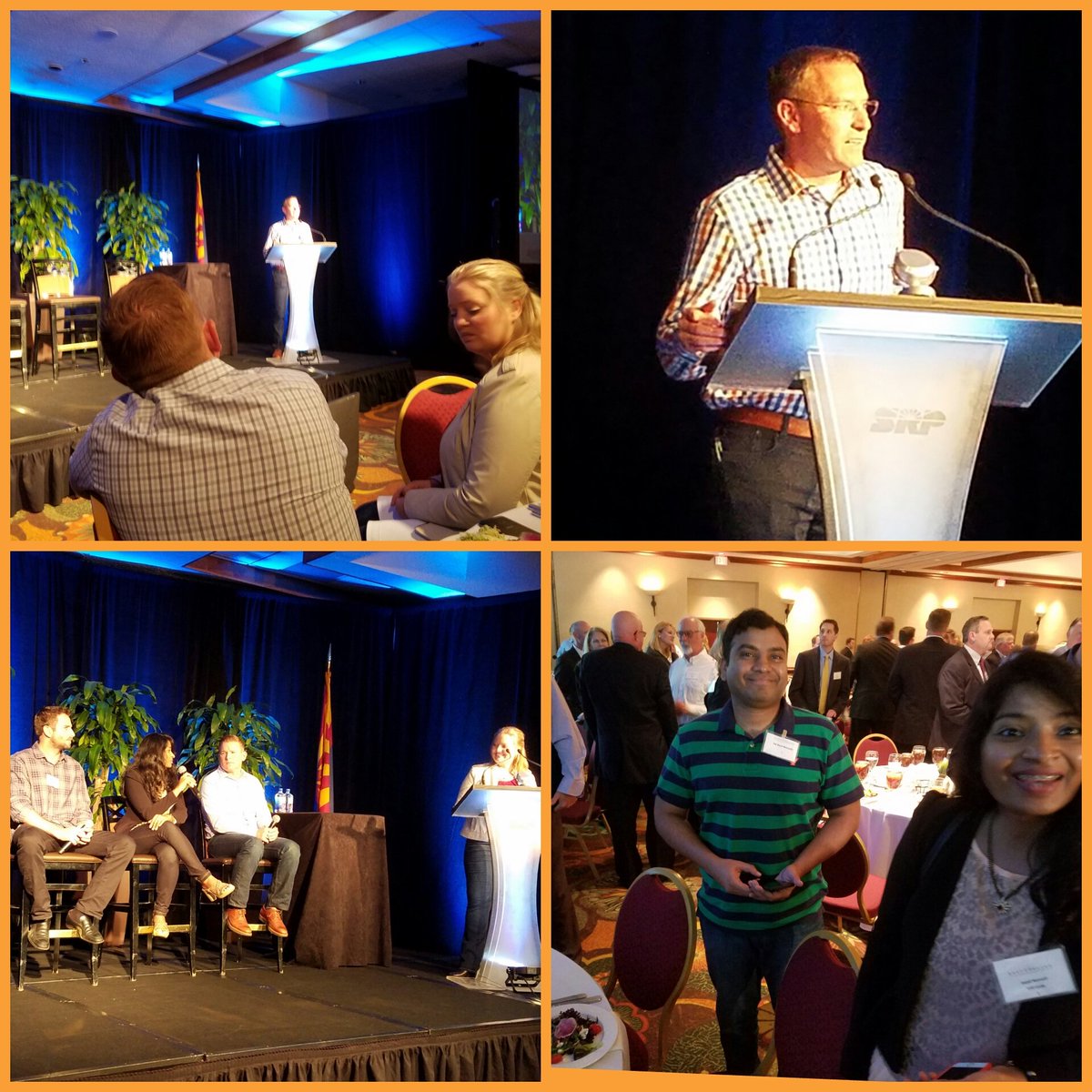 EVPLewis's tweet photo. .@EVPartnership Entrepreneurship #SRPForum speaker @Infusionsoft Clate Mask&panel, success=talent+capital+govsupport https://t.co/IiovJKBrZO