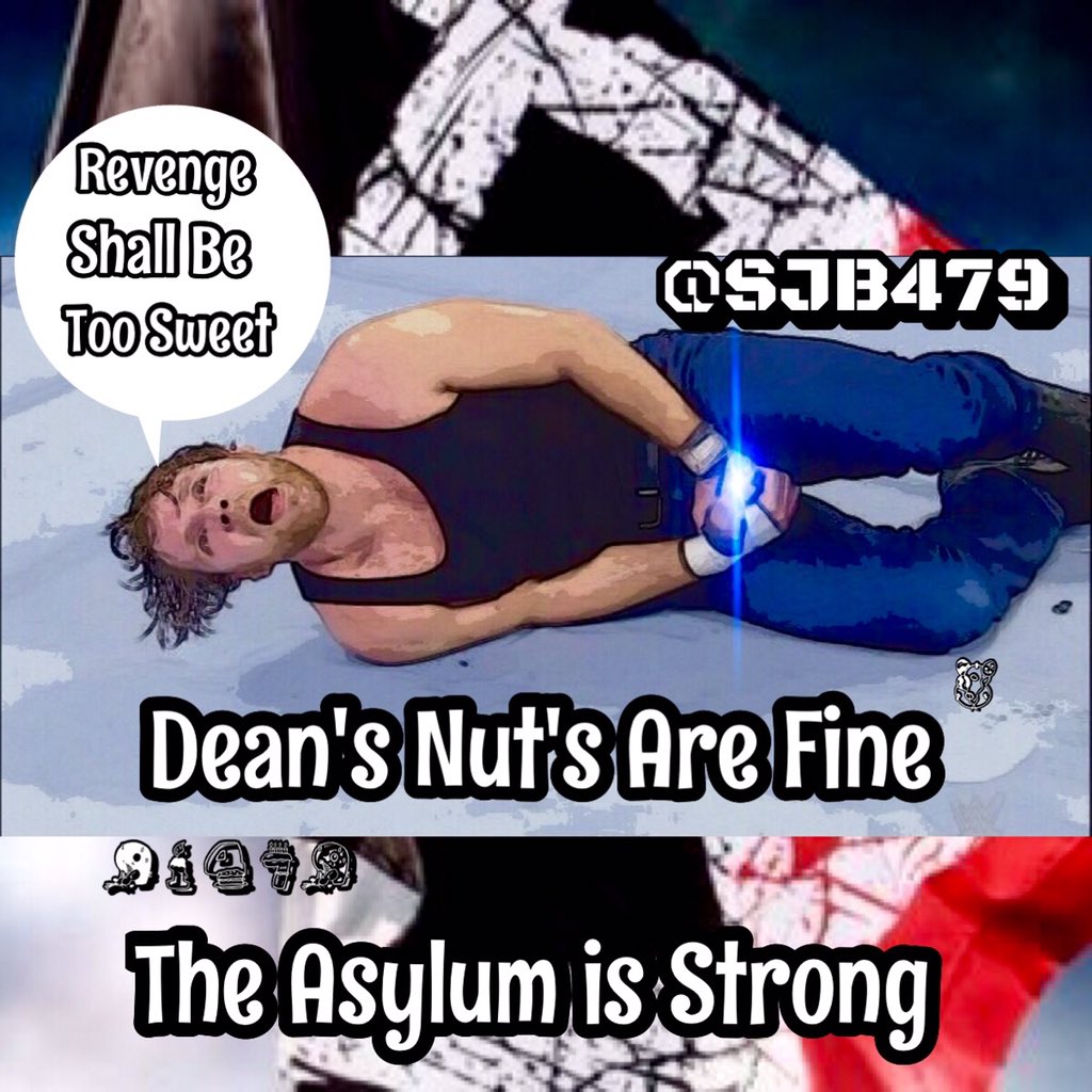 SJB479's tweet photo. Retweet For #DeanAmbrose the belt will come back to the #AmbroseAsylum I stand with Dean! #LunaticFringe #SDLive 😈 https://t.co/QnWUCHcbxi