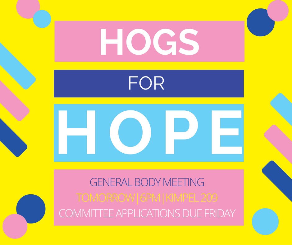 arkansasdm's tweet photo. Come hang with us at our second general body meeting and learn how you can be For The Kids! See you there! #FTK https://t.co/0mXvCRc9x4