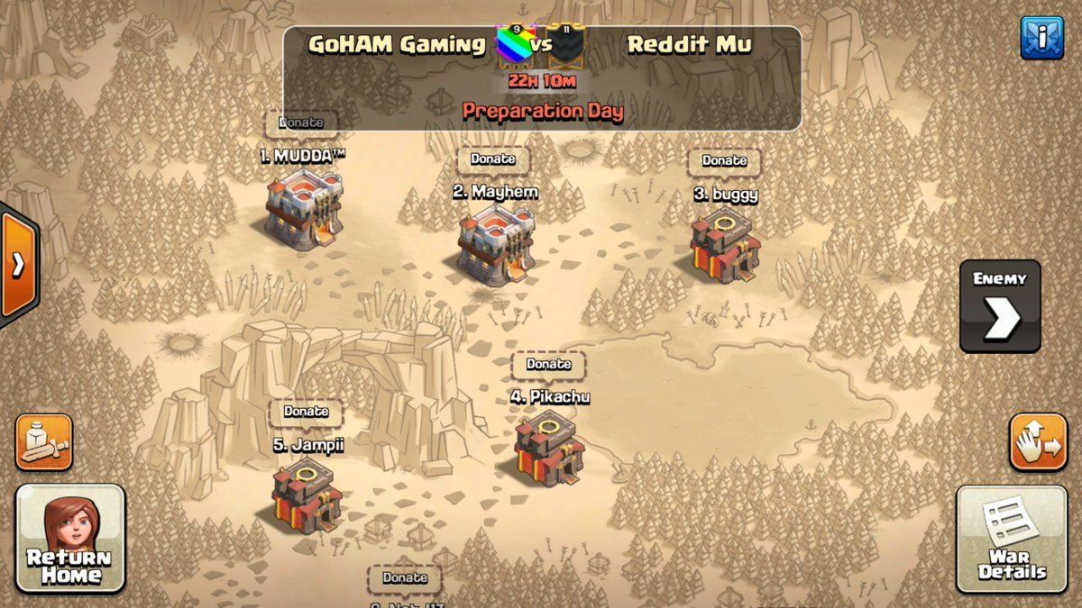 GoHAMGamingClan's tweet photo. Some old GHG guys got together to spin a reunion potluck war. Gonna be a blast Gl reddit mu @RAC_coc @TheGreenseers https://t.co/AOVEoLSW6S
